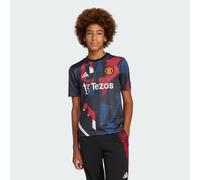 Maglia Pre-Match 24/25 Junior Manchester United FC Black / Mufc Red / Off White / Team Coll Burgundy 2 11-12A