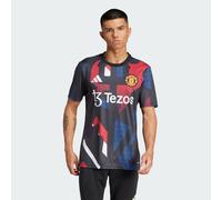 Maglia Pre-Match 24/25 Manchester United FC Black / Mufc Red / Off White / Team Coll Burgundy 2 M