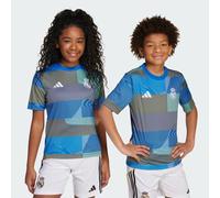 Maglia Pre-Match 25/26 Junior Real Madrid Blue Bird 7-8A