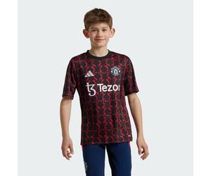 Maglia Pre-Match Junior Manchester United FC Black / Mufc Red 9-10A