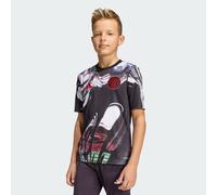 Maglia Pre-Match Manchester United 25/26 Black / White / Mufc Red 9-10A