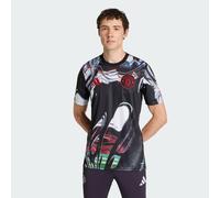 Maglia Pre-Match Manchester United FC 25/26 Black / White / Mufc Red 3XL