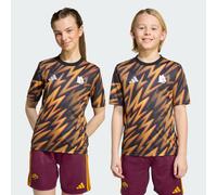 adidas Maglia Prepartita AS Roma Junior, Black 11-12Y