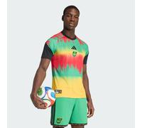 Maglia prepartita Home Giamaica 26 x Bob Marley Bold Gold / Vivid Green / Pure Ruby L