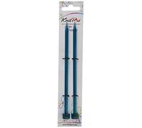 Maglia PRO 15 cm x 5,50 Millimetri Ended Alluminio Trendz Singolo Ferri, Turchese