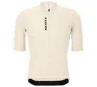 Scott Pro Short Sleeve Jersey Beige S Uomo Cotton White