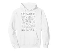 Maglia Prof Matematica Che Parte di Non capisci? Felpa con Cappuccio