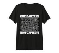 Maglia Prof Matematica Che Parte di Non capisci? Maglietta Premium