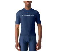Castelli elements short sleeve jersey blue