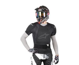 Maglia Protettiva Alpinestars Sequence Maniche Corte Nera XL