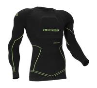 Acerbis Density Giacca protettiva, nero/giallo, S/M