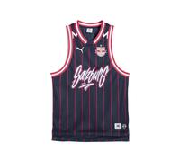 Maglia PUMA HOOPS x FC Rosso Bull Salzburg da uomo,, Rosso/Navy/Aop, L L