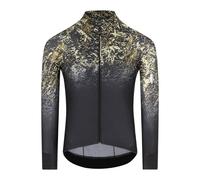Maglia Q36.5 Gregarius Hybrid Alpi Camo Maniche Lunghe Nero, Taglia XXL