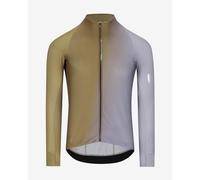Q36.5 Gregarius Hybrid Big Fade Long Sleeve Jersey Grigio L Uomo