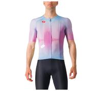 Maglia R-A/D celeste/fucsia L