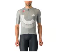 Castelli R-a/d Short Sleeve Jersey Grigio 2XL Uomo Multicolor Gray