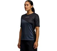 Maglia RaceFace Indy - Manica Corta Donna Nera Media