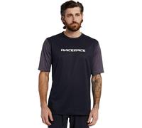 Maglia RaceFace Indy - Manica Corta Uomo Charcoal Piccola
