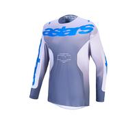 Maglia Cross Alpinestars Racer Amber Grigio Cenere/Lilla Chiaro/Blu UCLAXXL Grigio Cenere,Lilla Chiaro,Blu UCLA