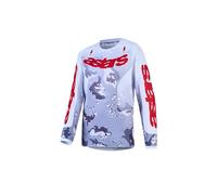 Maglia Ragazzo YOUTH FLUID LONE Grigio Rosso ALPINESTARS - UE: L