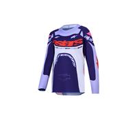 Maglia Ragazzo YOUTH SUPERTECH DYNA Viola Bianco ALPINESTARS - UE: XL