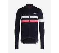Maglia Rapha Brevet manica lunga nero bianco rosa - XL