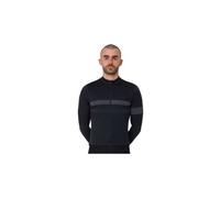 Maglia rapha brevet nera a maniche lunghe da uomo