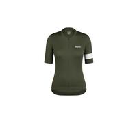 Maglia rapha core donna verde bianco
