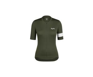 Maglia rapha core donna verde bianco