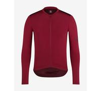 Maglia Rapha Pro Team manica lunga bordeaux - S