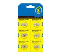 Maglia Rapida Della Catena Della Bicicletta, 6 Pezzi, Forniture Di Ricambi Di Accessori Per Cycli Guarnizione Della Catena Della Bicicletta,Connettore Comune Di Maglia Della Bicicletta In Acciaio