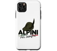 Maglia Regalo Raduno Alpini con Capello Alpino e Tricolore Custodia per iPhone 11 Pro Max