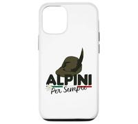 Maglia Regalo Raduno Alpini con Capello Alpino e Tricolore Custodia per iPhone 12/12 Pro