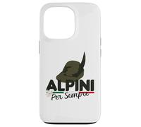 Maglia Regalo Raduno Alpini con Capello Alpino e Tricolore Custodia per iPhone 13 Pro