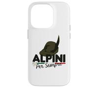 Maglia Regalo Raduno Alpini con Capello Alpino e Tricolore Custodia per iPhone 14 Pro