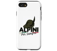 Maglia Regalo Raduno Alpini con Capello Alpino e Tricolore Custodia per iPhone SE (2020) / 7/8