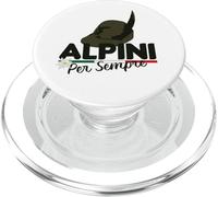 Maglia Regalo Raduno Alpini con Capello Alpino e Tricolore PopSockets PopGrip per MagSafe