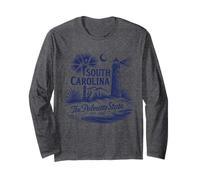 Maglia retrò South Carolina State Est 1788 Charleston Maglia a Manica