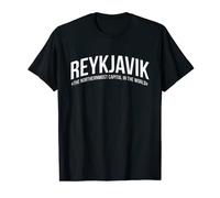 Maglia Reykjavik - T-shirt Reykjavik Islanda - Northernmost Maglietta