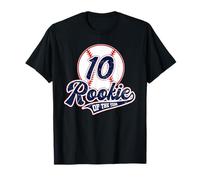 Maglia Rookie of The Year per Il decimo Compleanno del Giocatore di Baseball 2012 Maglietta