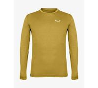 Salewa - Puez Melange Dry L/S Tee - Maglia funzionale M giallo