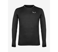 Salewa - Puez Melange Dry L/S Tee - Maglia funzionale L nero