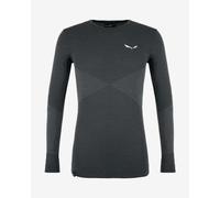 Salewa - Zebru Responsive L/S Tee - Intimo lana merinos S grigio