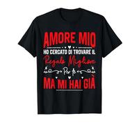 Maglia San Valentin per Coppie Ho Cercato Il Regalo Migliore Maglietta