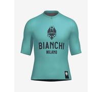 Maglia Santini Bianchi Milano Classic manica corta celeste - S