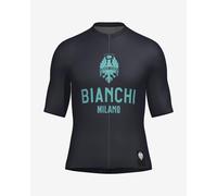 Maglia Santini Bianchi Milano Classic manica corta grigio scuro - M