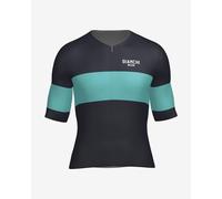 Maglia Santini Bianchi Milano Race manica corta grigio scuro blu - L