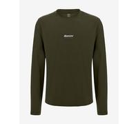 Maglia Santini Brand verde scuro - XL