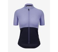 Maglia Santini Colore Riga manica corta viola donna - Taglio Classic - S
