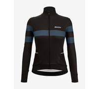 Maglia Santini Coral Bengal manica lunga nero turchese donna - Slim fit - XL